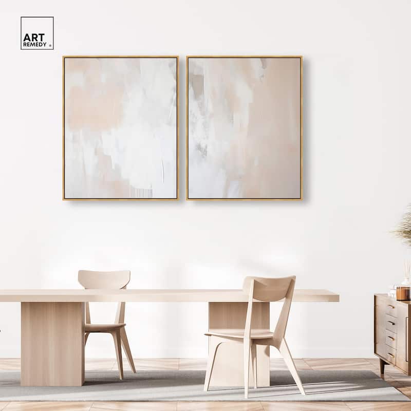 Opalescent Hues IV Canvas Set of 2 by Art Remedy