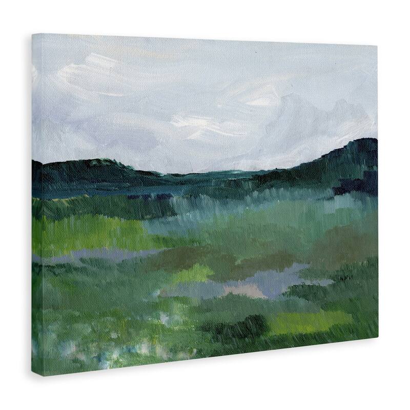 Stupell Brushed Tranquil Landscape Canvas Wall Art Design By Nikita Jariwala