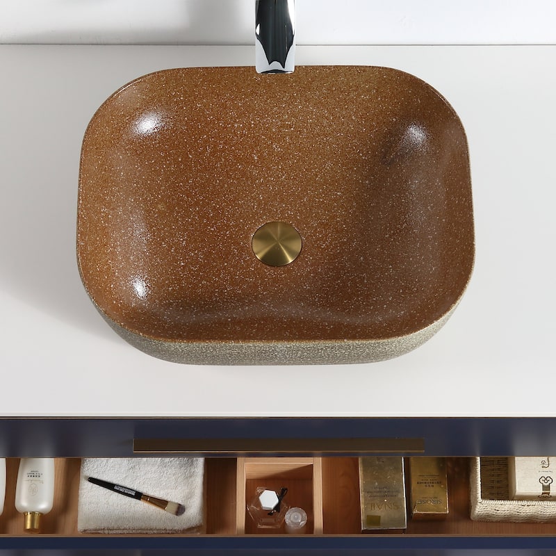Dowell Ceramic Vessel Sink - Oval