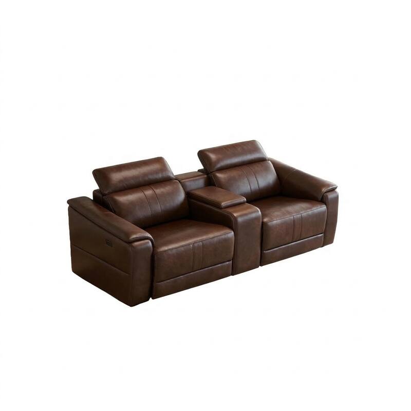 Power Recliner 3-Piece Loveseat Set with Storage Console