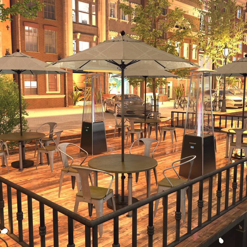 California Umbrella 7.5' Venture Series Patio Umbrella, Bronze Aluminum Pole Fiberglass Ribs Push Lift, Sunbrella Cilantro