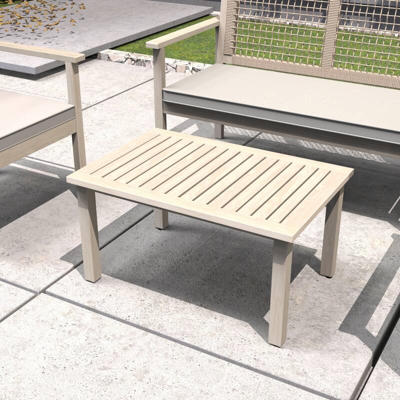 Modern Outdoor Acacia Wood Coffee Table