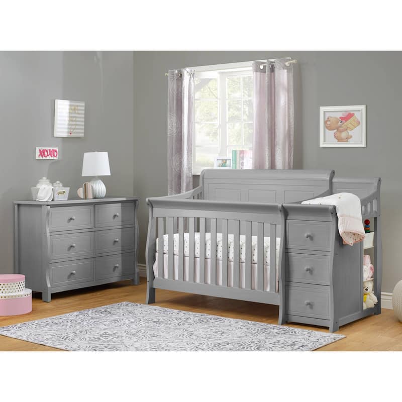 Sorelle Furniture Princeton Elite Panel Crib & Changer
