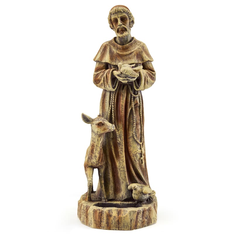 Outdoor Religious Sculpture, Garden Decor, Waterproof Sculpture, Suitable for Courtyard, Front porch, Patio