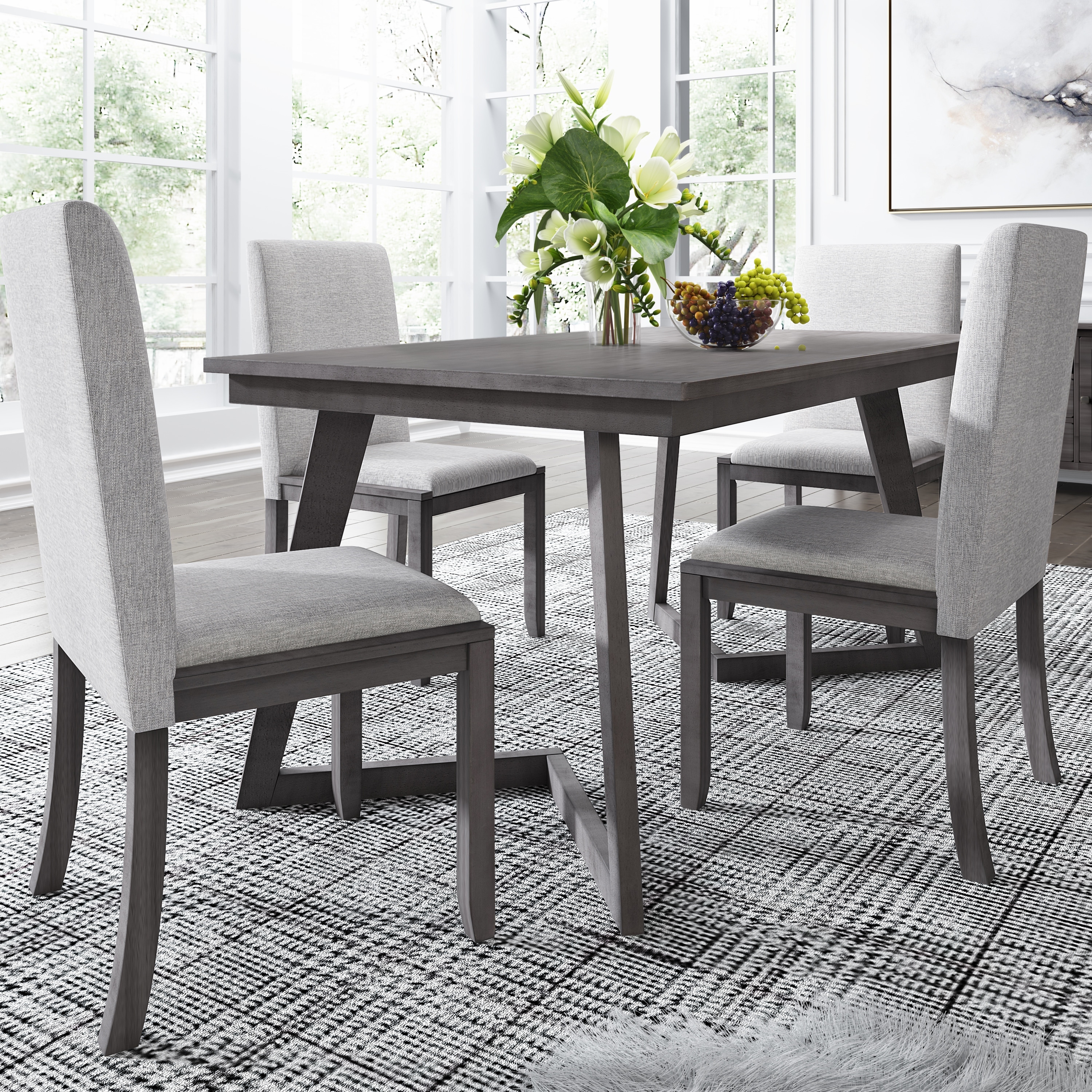 modern casual dining table