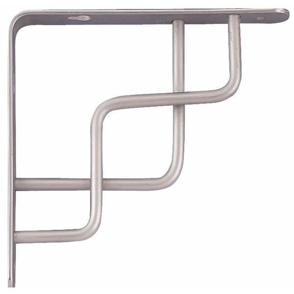 Shop Prosource Sb 025ps Decorative Shelf Brackets Satin Nickel 6