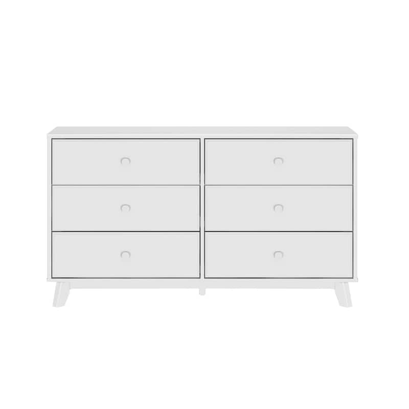 Max and Lily Solid Wood 6-Drawer Dresser