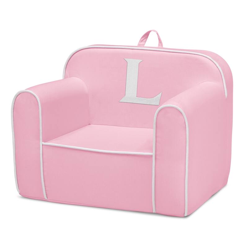 Delta Children Personalized Monogram Cozee Chair - Customize with Letter L