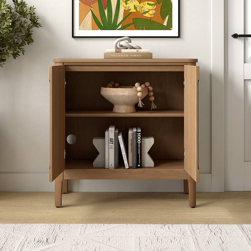 Manchester 32" Rectangular Solid Wood Accent Cabinet - 32" Wide