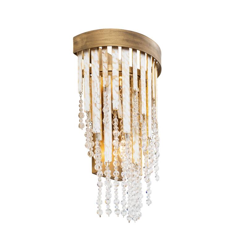 Varaluz Lafayette 2-Light Wall Sconce - Havana Gold
