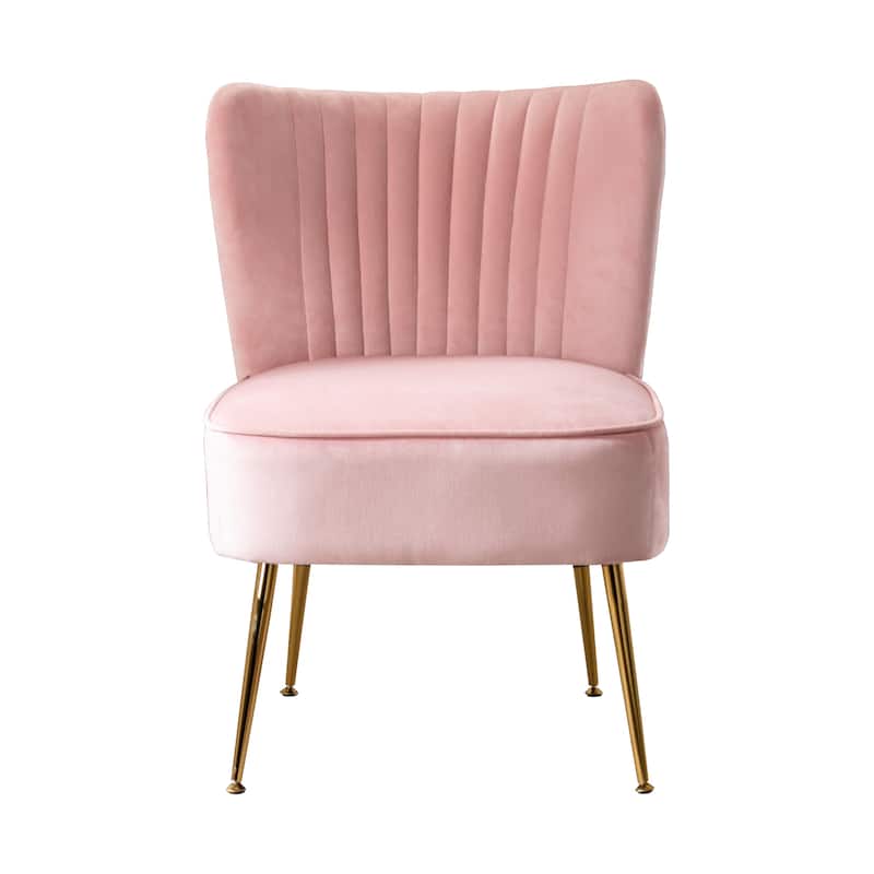 Haven Contemporary Velvet Upholstered Accent Chair