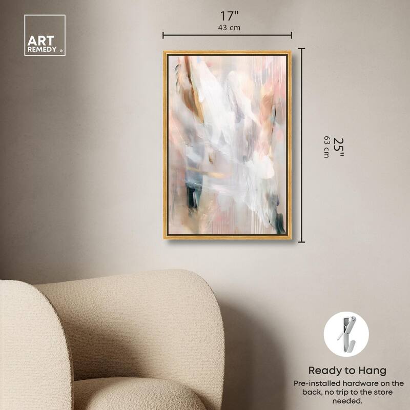 Drifting Colors I Canvas by Art Remedy
