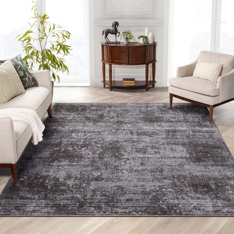 Well Woven Zazzle Thiva Vintage Oriental Floral Pattern Area Rug