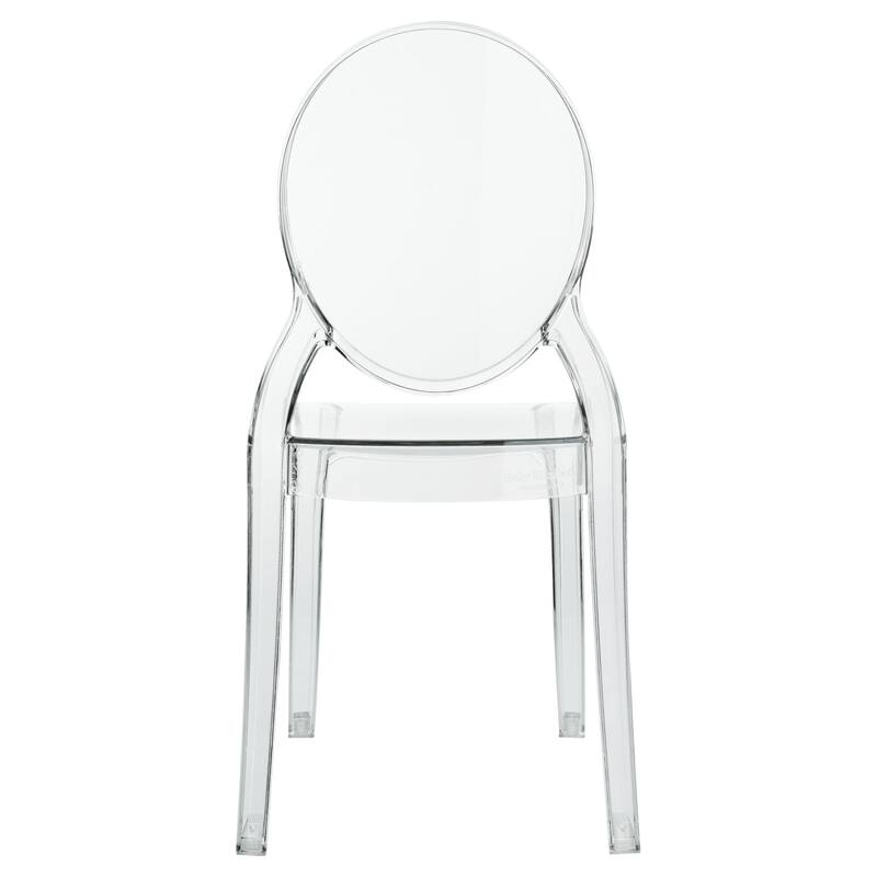 25" Stackable Outdoor Patio Kids Armless Chair