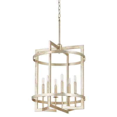 Quorum International 874-6 Merrick 6 Light 18" Wide Pendant