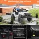 preview thumbnail 10 of 11, Funtok R01 Remote Control Ride On Truck 12V Battery Powered Electric Ride On Car