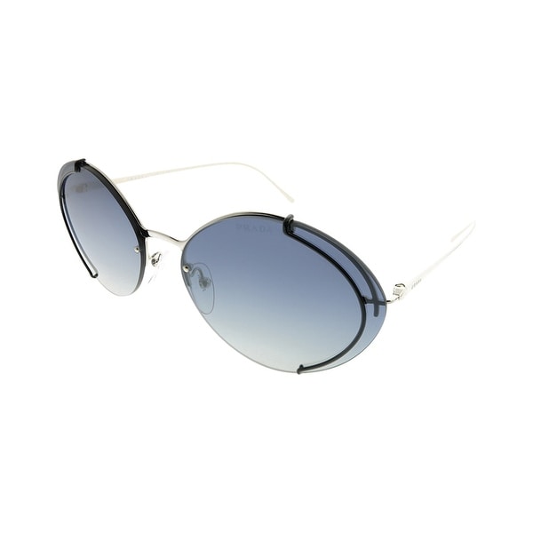 Prada 63mm oval sunglasses Clearance