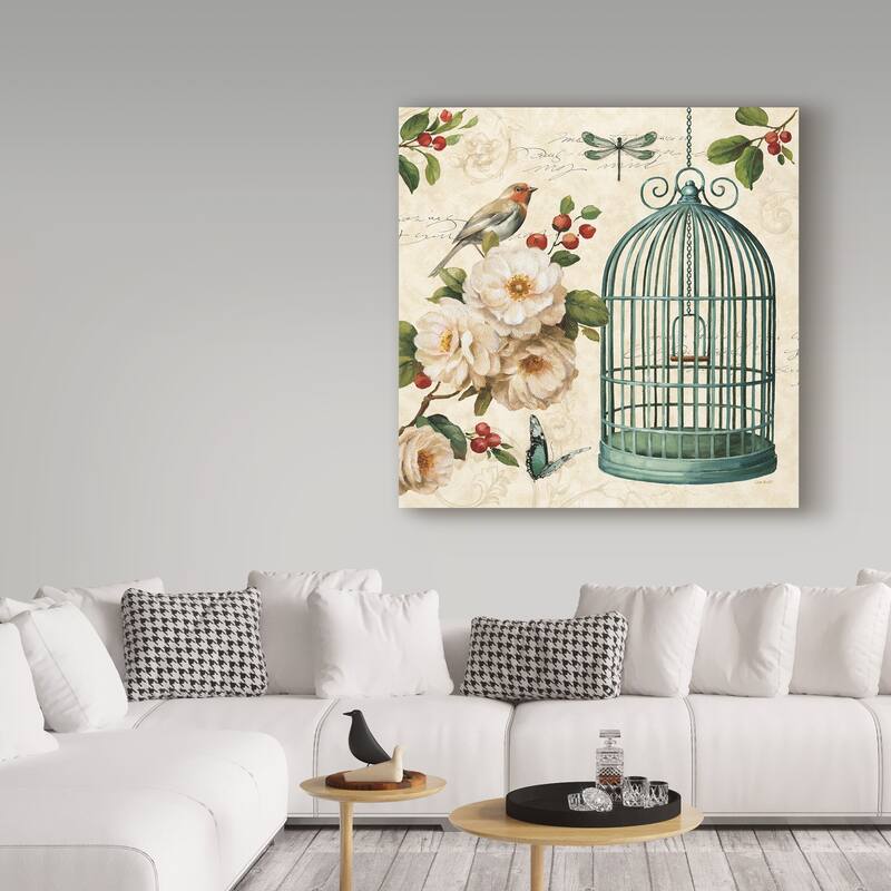 Lisa Audit 'Free As A Bird 1' Canvas Art