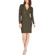 preview thumbnail 8 of 10, Michael Kors Womens Ribbed Lace Up Sweater Dress
