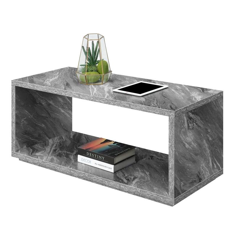 Convenience Concepts Northfield Admiral Coffee Table with Shelf