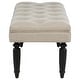 preview thumbnail 4 of 5, Marsha 52-inch Upholstered Entryway Accent Bench Latte