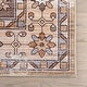 preview thumbnail 11 of 14, Nuloom Pavani SplashGuard Vintage Bordered Machine Washable Area Rug