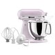 preview thumbnail 14 of 21, KitchenAid Artisan Series 5 Quart Tilt-Back Head Stand Mixer in Lavender Cream
