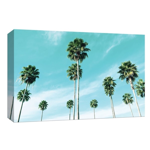 PTM Images 9-148397 PTM Canvas Collection 8" x 10" - "East Coast Palms" Giclee Palm Trees Art Print on Canvas