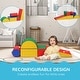 preview thumbnail 5 of 7, Soozier 5 Piece Climb and Crawl Activity Play Set, Assorted