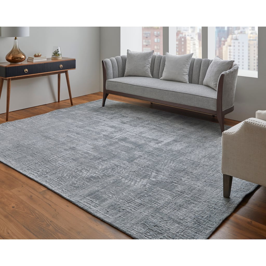 Grand Bazaar Kinton Hand Woven Abstract Modern Area Rug