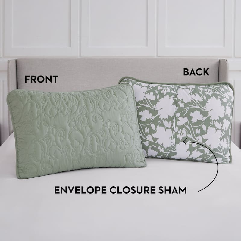 Nine West Laural Reversible Quilt Sets