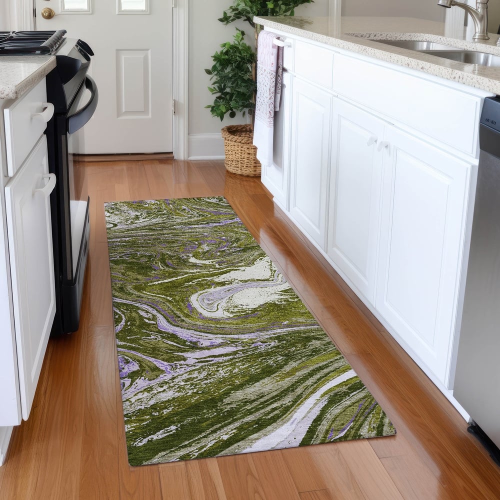 Premium Washable Super Soft Abstract Flow Mayfield Rug