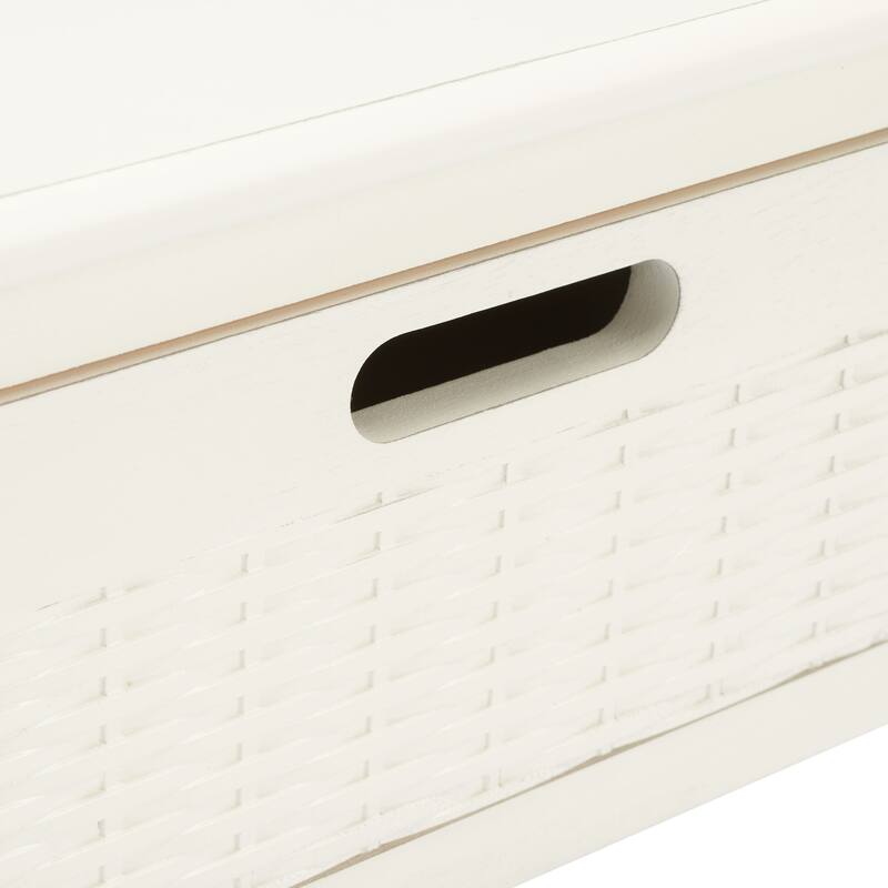 SAFAVIEH Macie 3-Drawer Console Table - 47.3" W x 13" L x 29.5" H - 47.3" W x 13" L x 29.5" H - 47Wx13Dx30H
