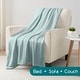 preview thumbnail 50 of 59, Vellux Cotton Knit Blanket Super Soft Lightweight All Season Throw