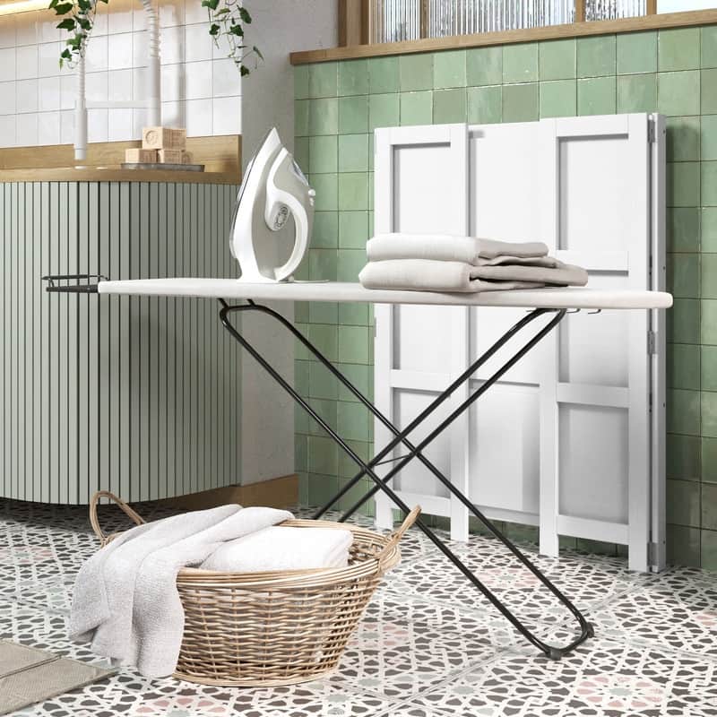 Jela Solid Wood 3 Shelf Folding Bookcase - White