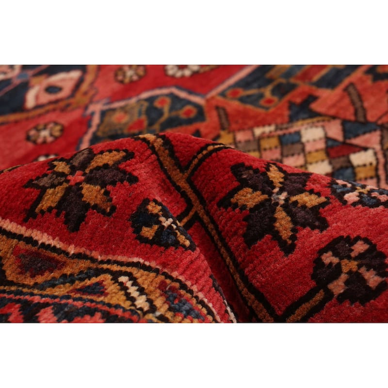 ECARPETGALLERY Hand-knotted Konya Anatolian Red Wool Rug - 3'10 x 11'0