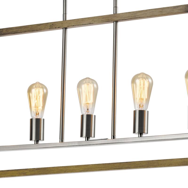 Maxax 5 - Light Kitchen Island Linear Pendant