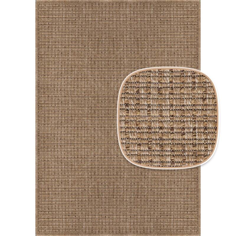 Easy Jute Natural Rug Solid Washable Durable Outdoor Indoor Area Rugs