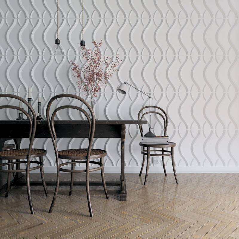 19 5/8"W x 19 5/8"H Nexus EnduraWall Decorative 3D Wall Panel