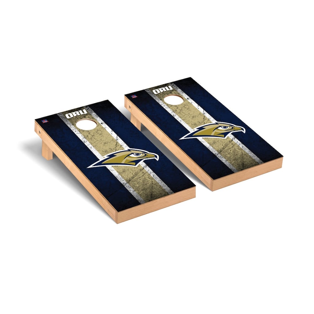 Oral Roberts ORU Golden Eagles Vintage Cornhole Board Set
