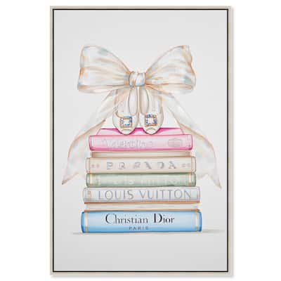 Heel and Luxury Books I Canvas by Art Remedy