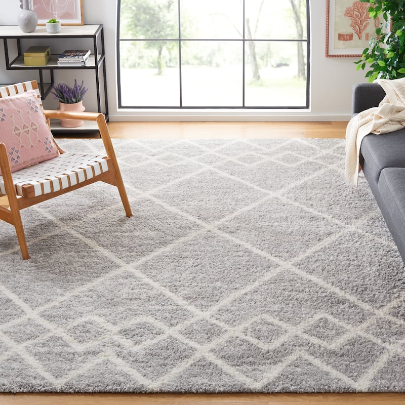 SAFAVIEH Berber Shag Guluzar Moroccan Boho 1.25-inch Rug