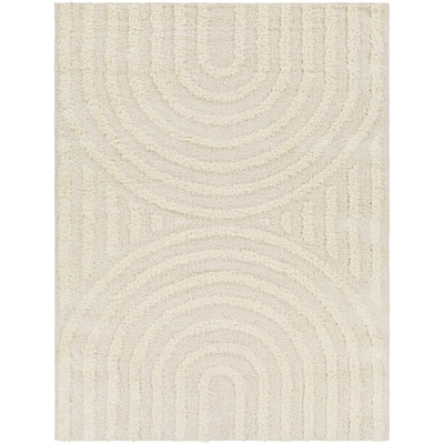 Hauteloom Arnel Living Room, Bedroom Area Rug - Beige - 2' x 3'