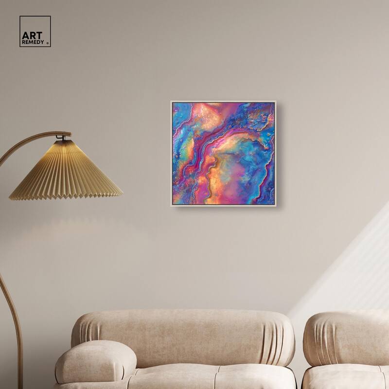 Glittering Spectrum II Canvas by Art Remedy