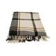 Home&Manor Handcrafted Wool & Cotton Throw Blanket - On Sale - Bed Bath ...
