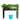 Raised Garden Bed Mobile Elevated Wood Planter with Lockable Wheels