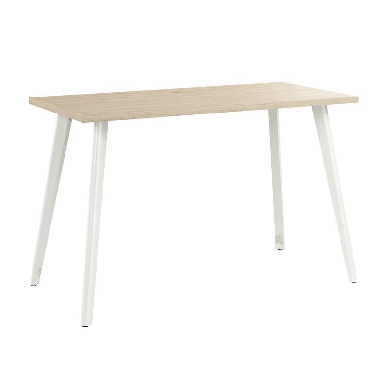 Bush Business Furniture Vista 48W Office Desk with Splayed Metal Legs