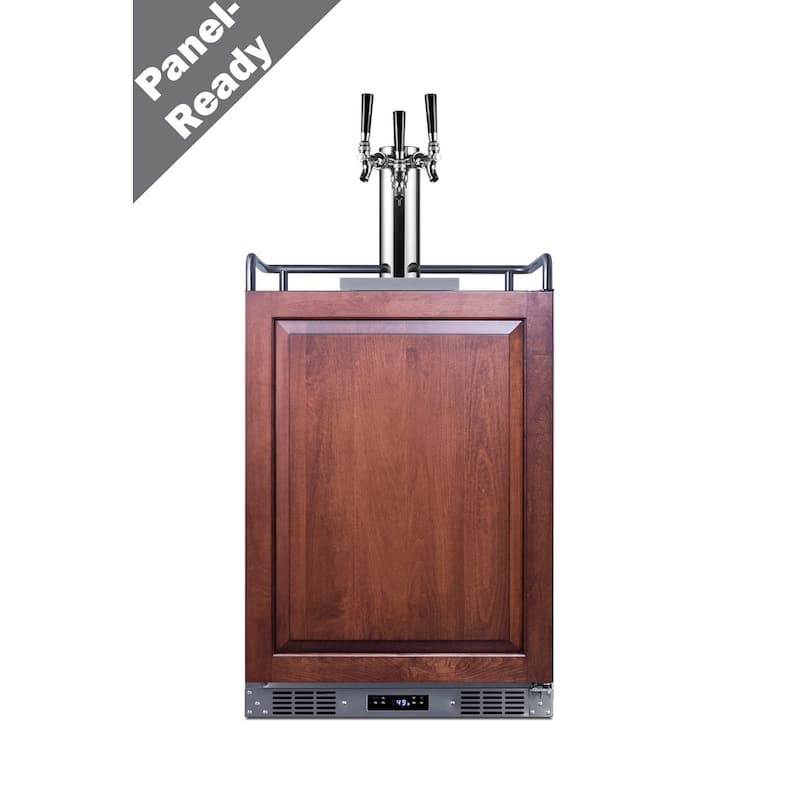 Summit SBC682TRIPLE 24" Wide 5.6 Cu. Ft. Built-In / Free Standing
