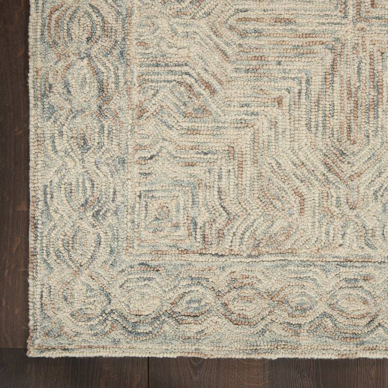 Nourison Linked Modern Geometric Area Rug