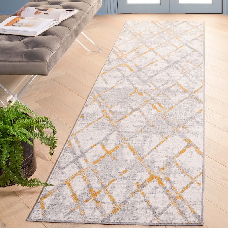 SAFAVIEH Odyssey Adolfine Modern Trellis Rug